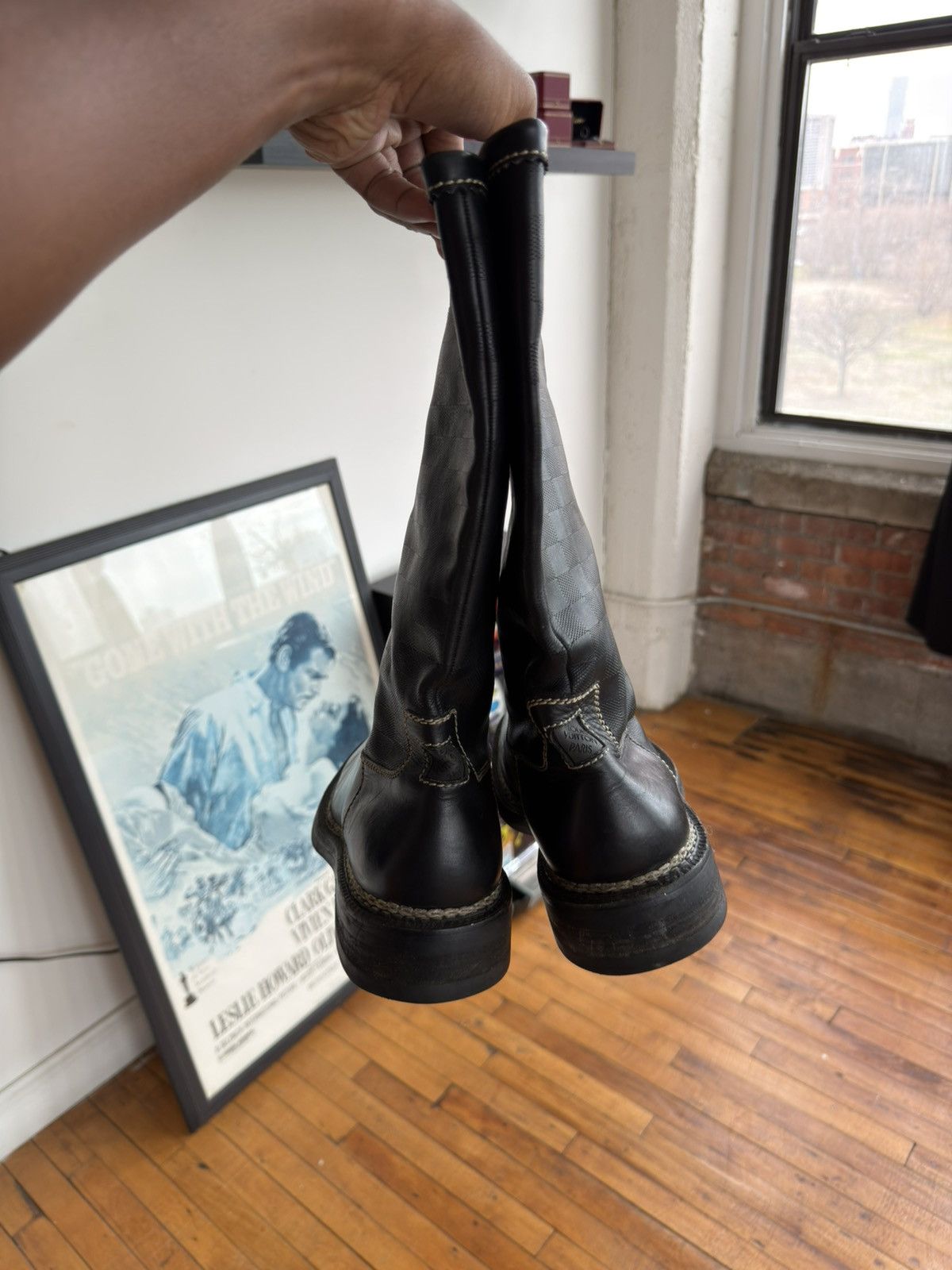 Louis Vuitton Mens Leather louis Vuitton Boots Size US 11 / EU 44 - 6 Thumbnail
