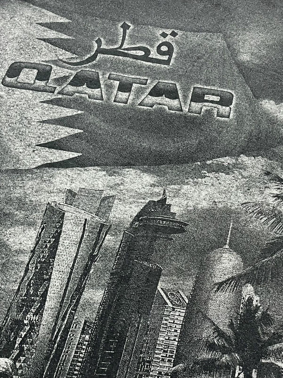 Vintage CRAZY Qatar Camel Racing AOP Tee Size US XL / EU 56 / 4 - 2 Thumbnail