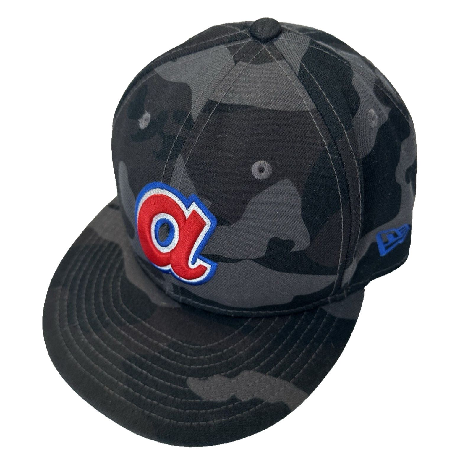 New Era New Era Cooperstown Atlanta Braves Hat Cap Blk Camo sz 7 1/4 Size ONE SIZE - 1 Thumbnail