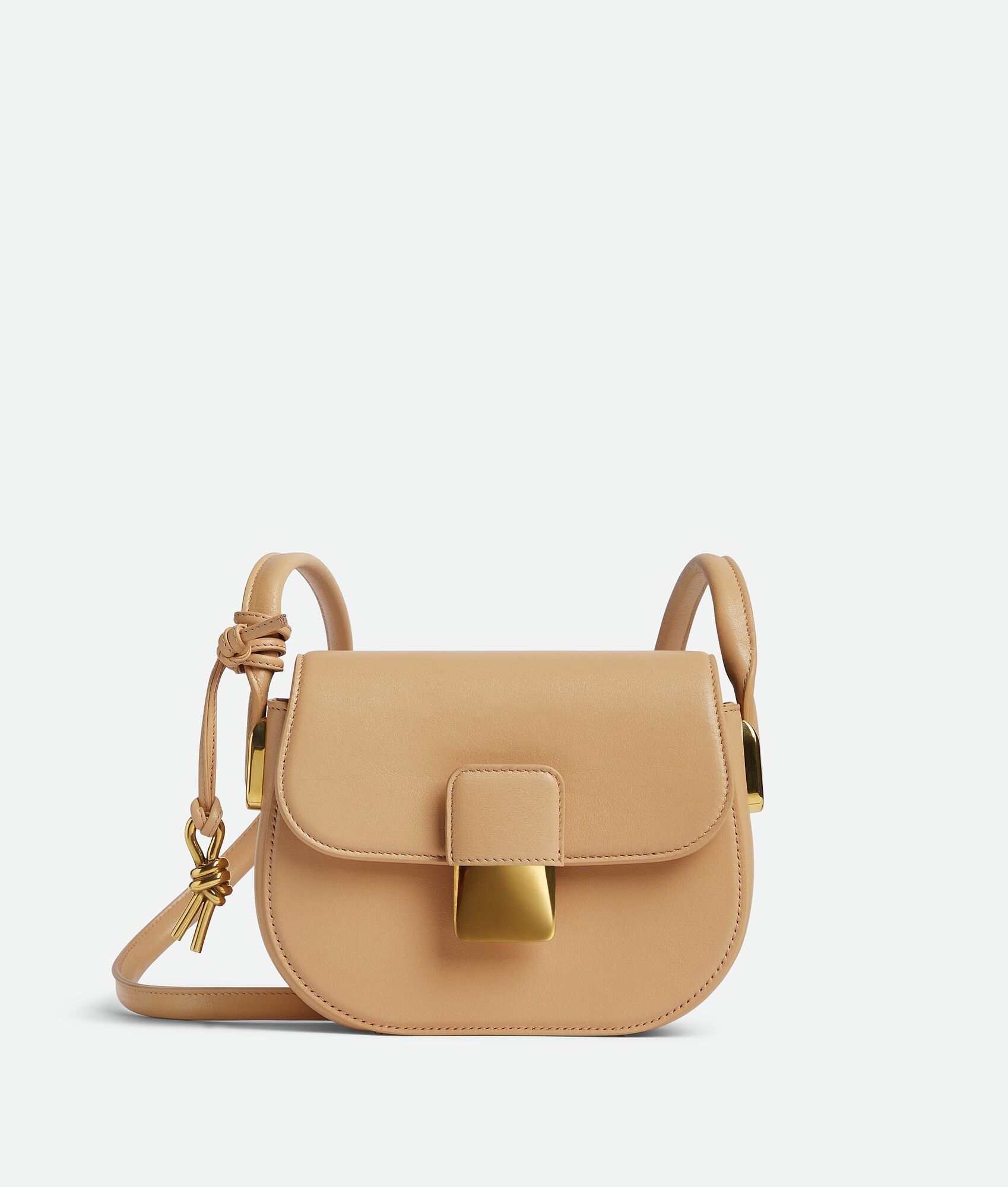 Bottega Veneta o1n1vont0325 Size: OS / Mini Desiree Cross-Body Bag Beige Size ONE SIZE - 1 Thumbnail