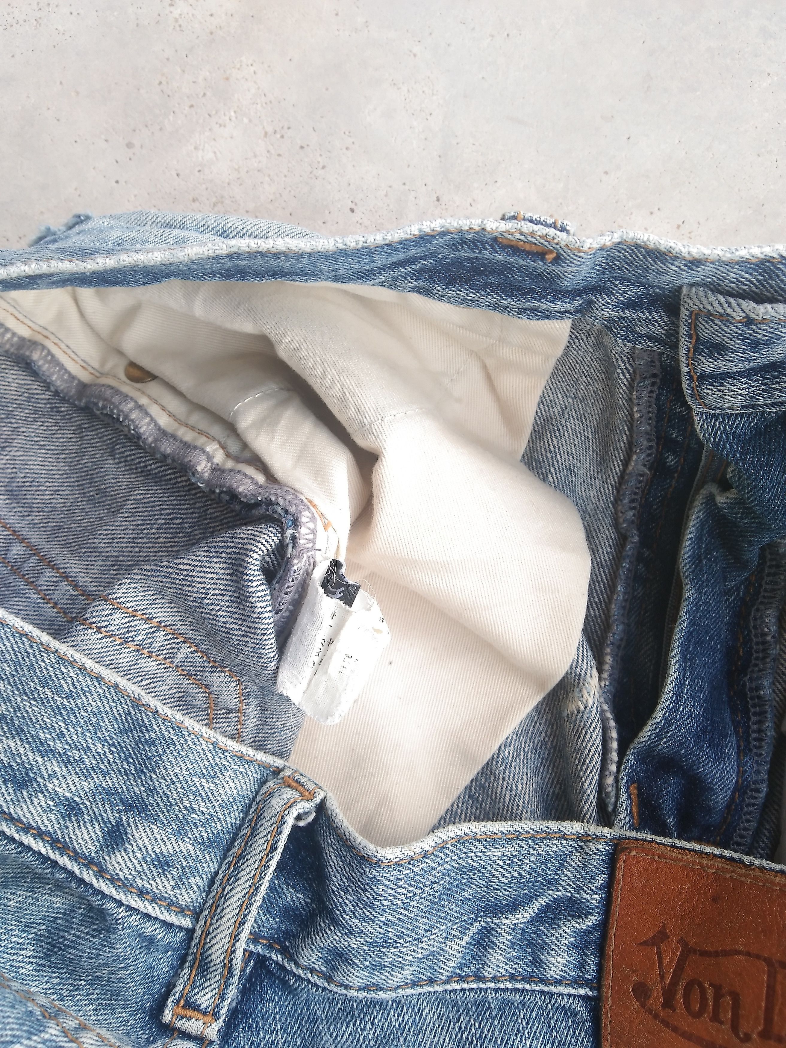 Von Dutch Vintage Von Dutch Big Logo Straight Leg Jeans 31x32 Size US 31 - 9 Thumbnail