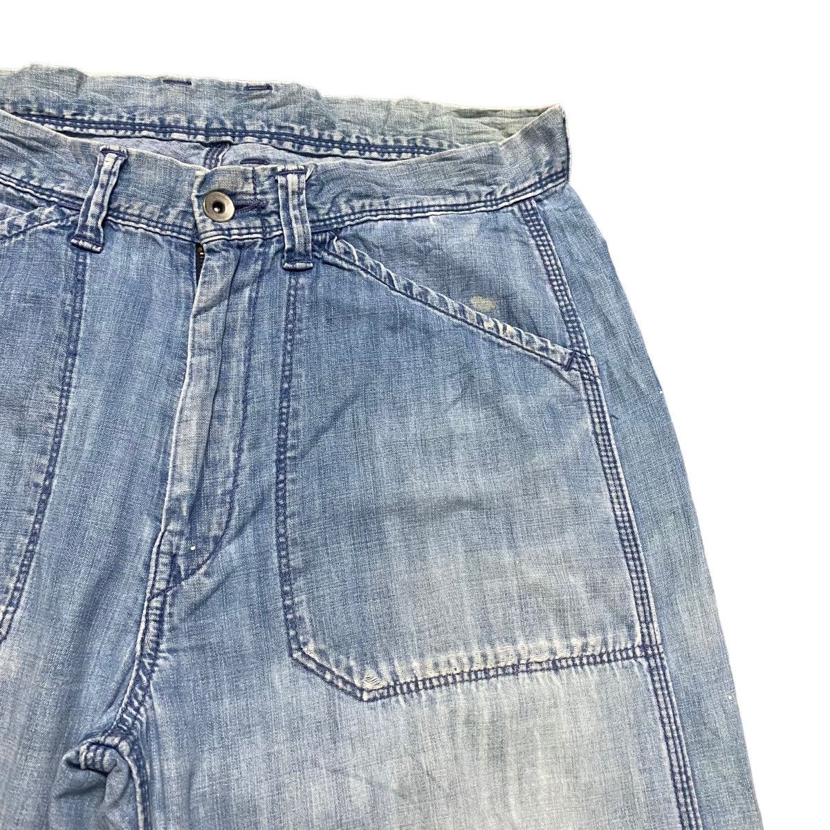 45rpm Vintage 45rpm Denim Fatigue Pants Painter Size US 30 / EU 46 - 5 Thumbnail