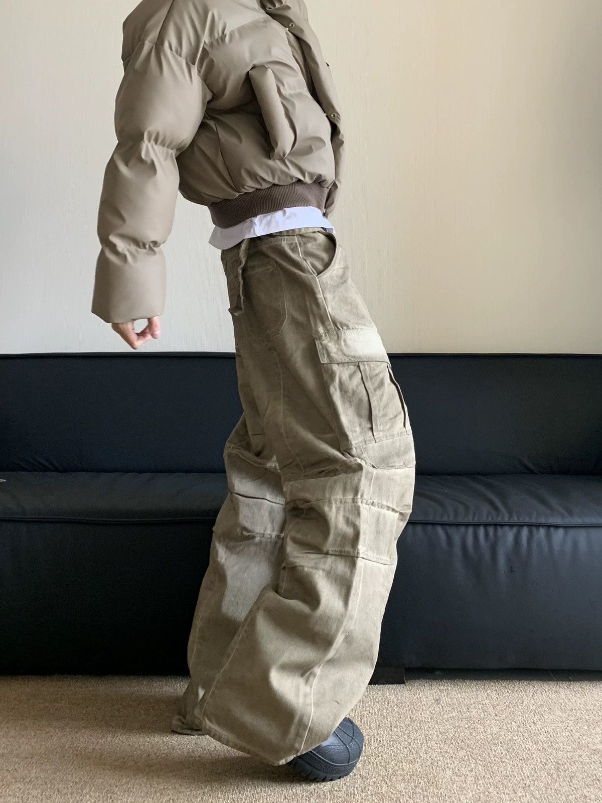 Japanese Brand × Vintage Retro punk pants Size US 34 / EU 50 - 2 Thumbnail