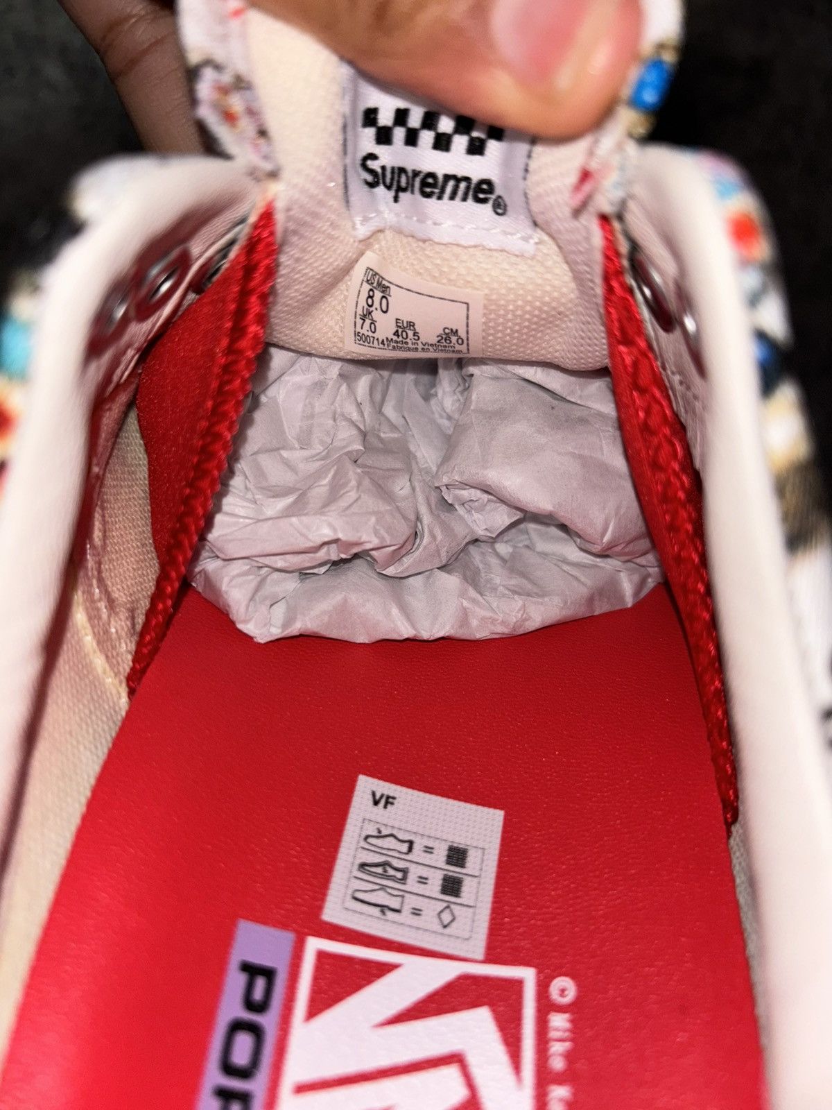 Supreme × Vans Supreme@/Mike Kelley/Vans® Era Size US 8 / EU 41 - 8 Thumbnail