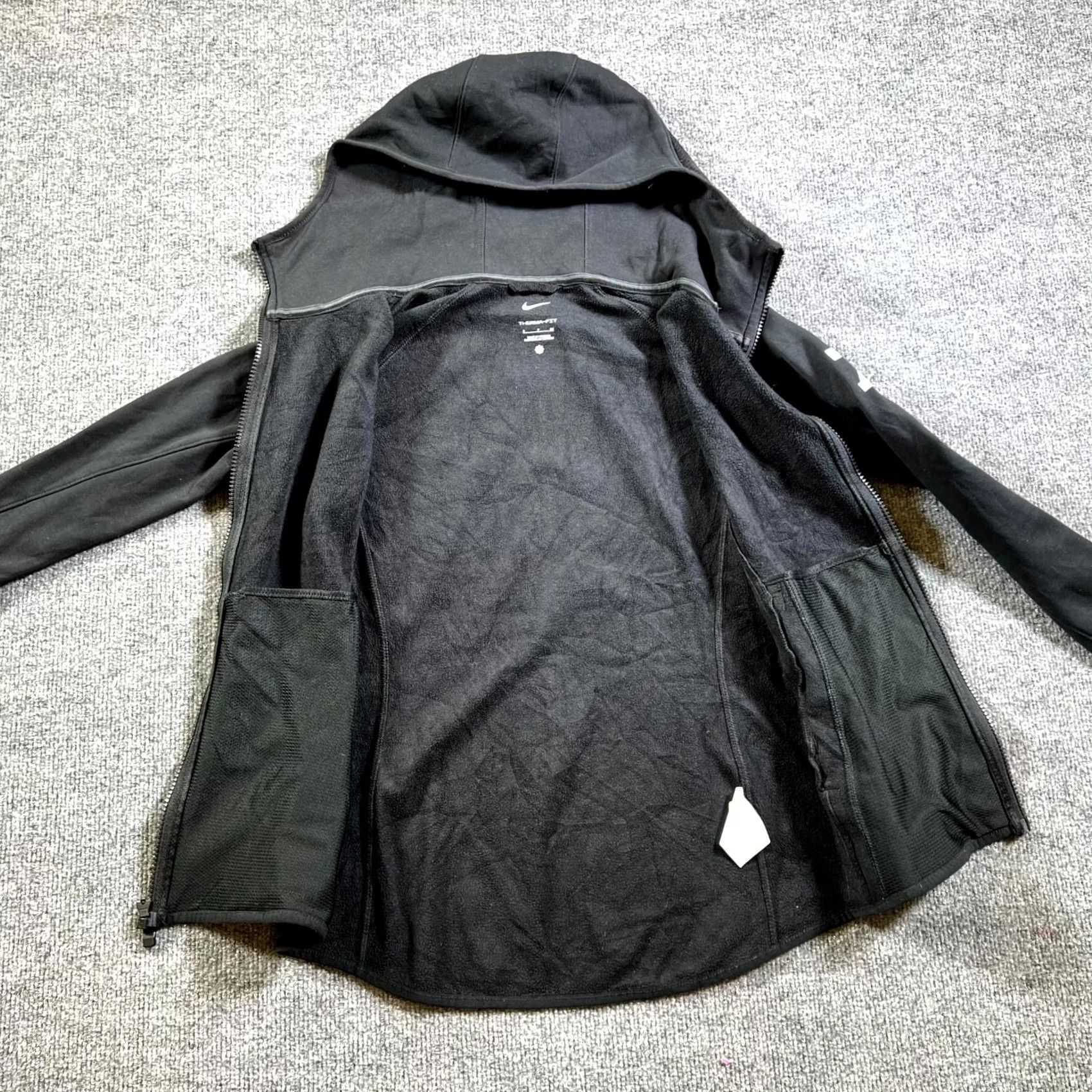 Nike Nike Therma-Fit Storm Jacket Womens S Black Full Zip Performance Size S / US 4 / IT 40 - 3 Thumbnail