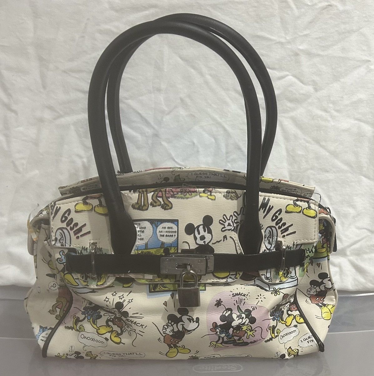 Disney Disney Mickey Mouse Cartoon Comic Strip Handbag Purse Size ONE SIZE - 2 Thumbnail