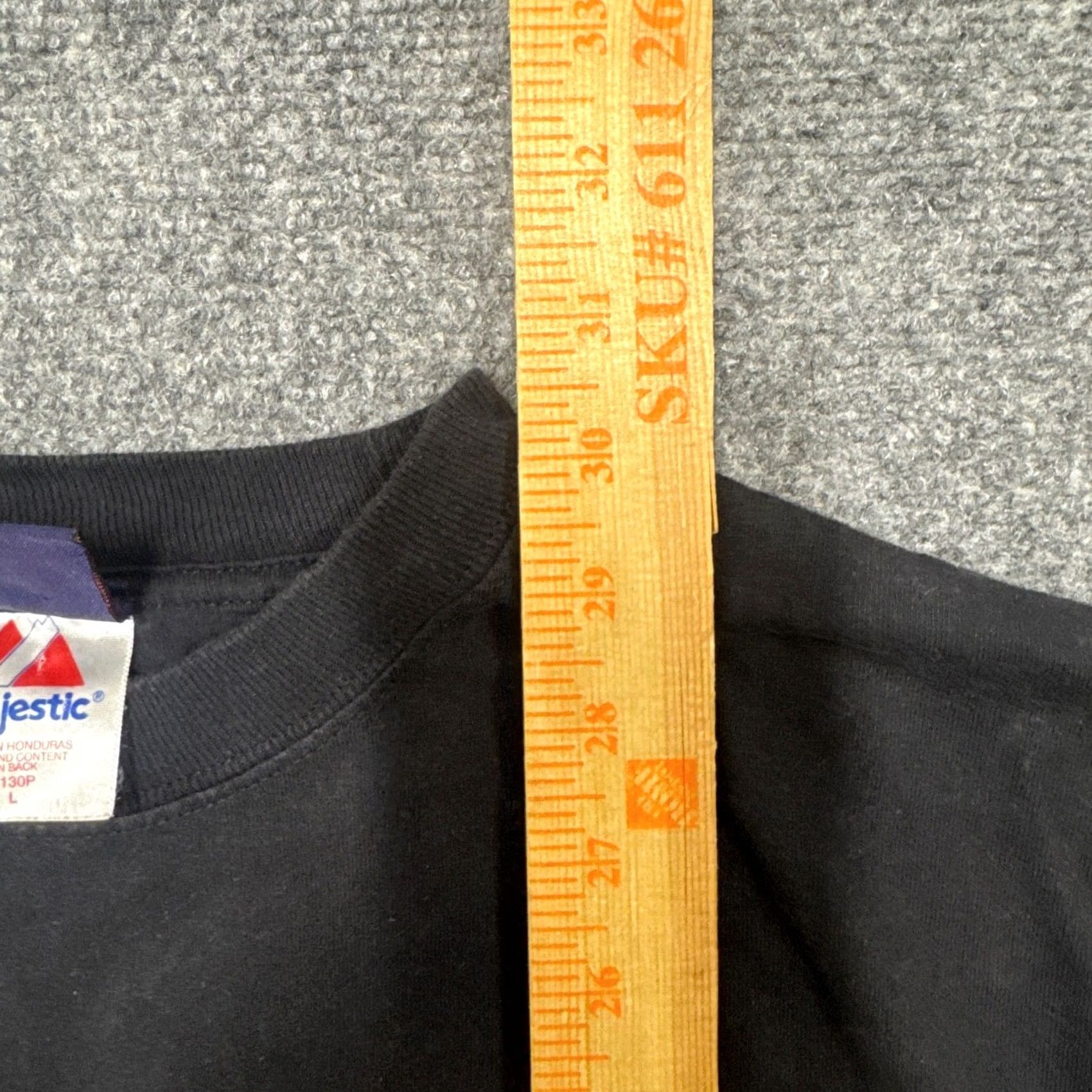 MLB VTG Orioles T-shirt Mens L Black MLB Cooperstown Collection Baseball Y2K Distressed Fade Size US L / EU 52-54 / 3 - 5 Thumbnail