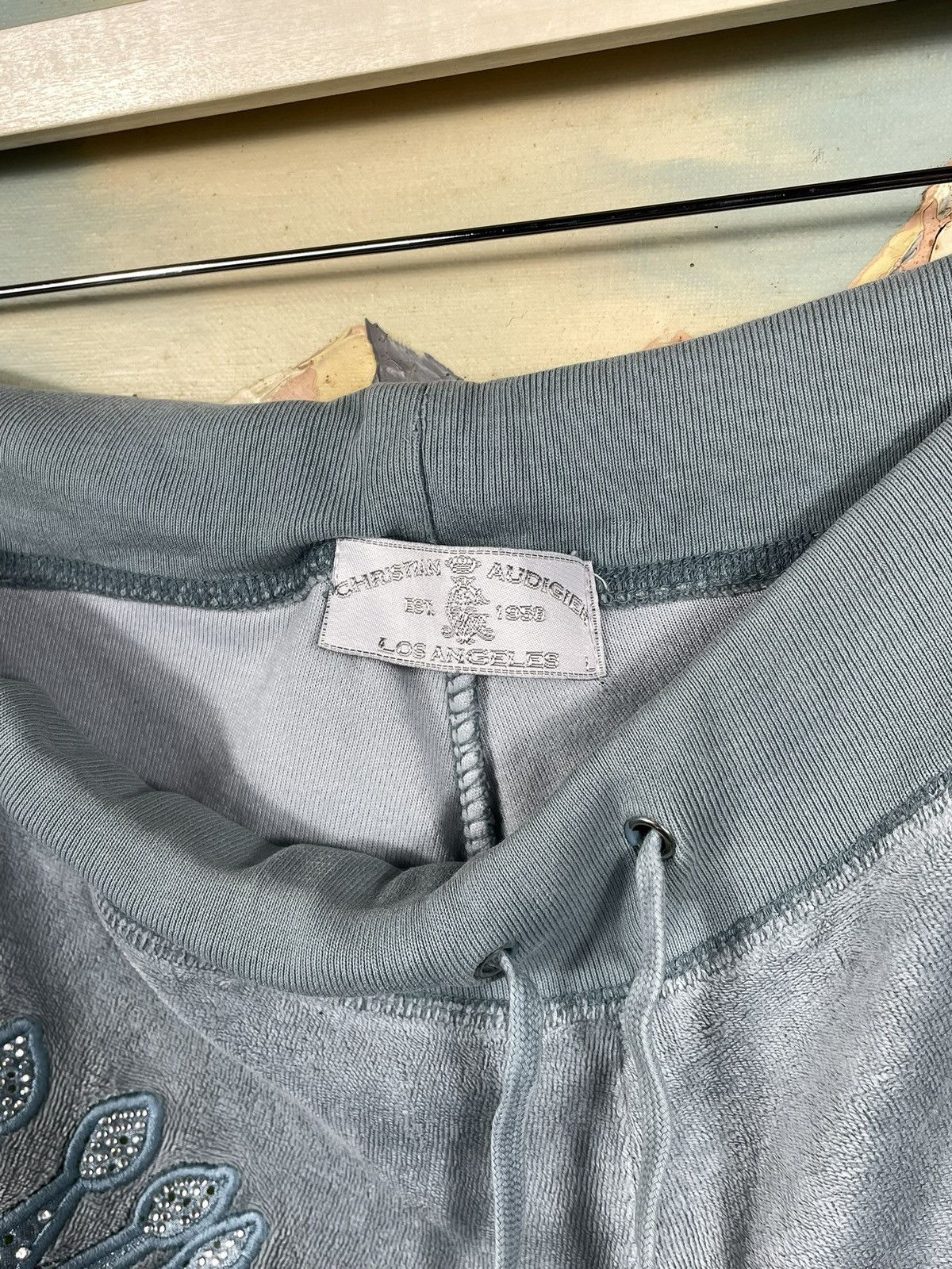 Retro 00s Christian Audigier Zip Up Hoodie Trousers Drip