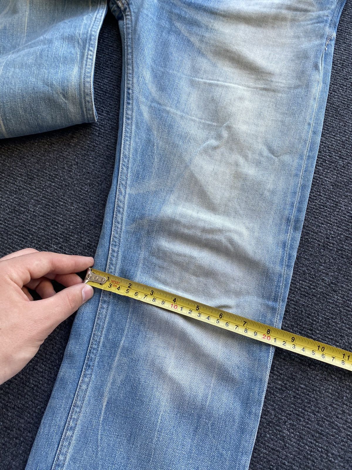 Replay 🔥Opium Punk Replay blue jeans 30 newbill washed faded Size US 30 / EU 46 - 12 Thumbnail