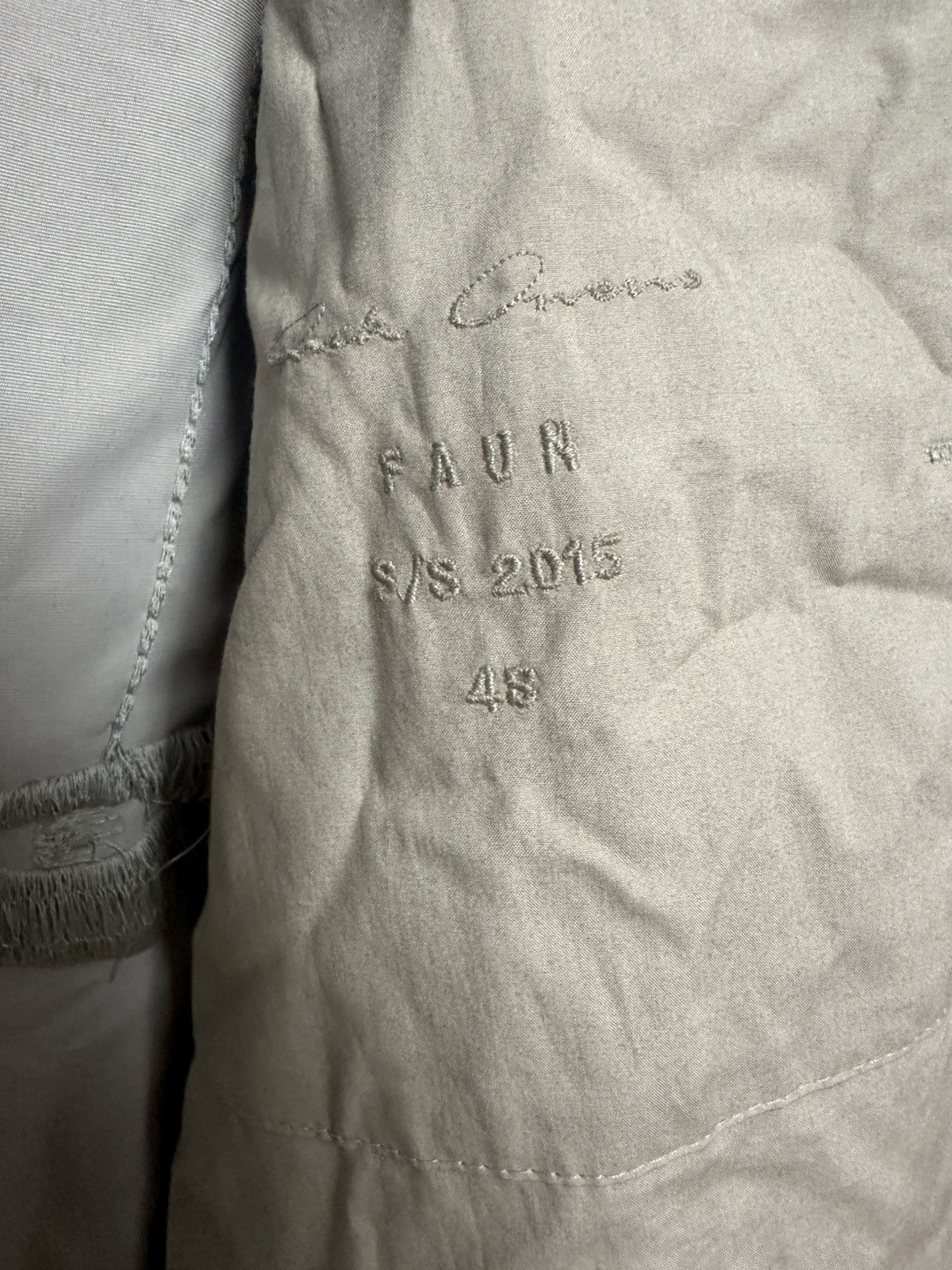 Rick Owens SS15 ‘FAUN’ Messiah Embroidered Jacket Size US M / EU 48-50 / 2 - 9 Thumbnail