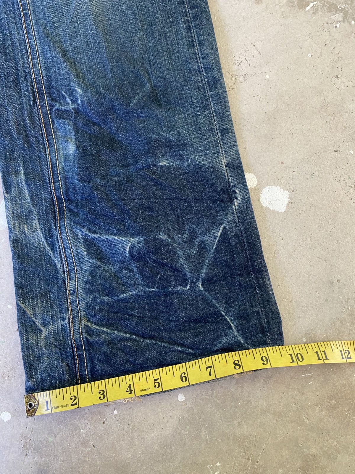 Eternal ETERNAL Japanese Floral Repair Distressed Denim Size US 34 / EU 50 - 20 Thumbnail