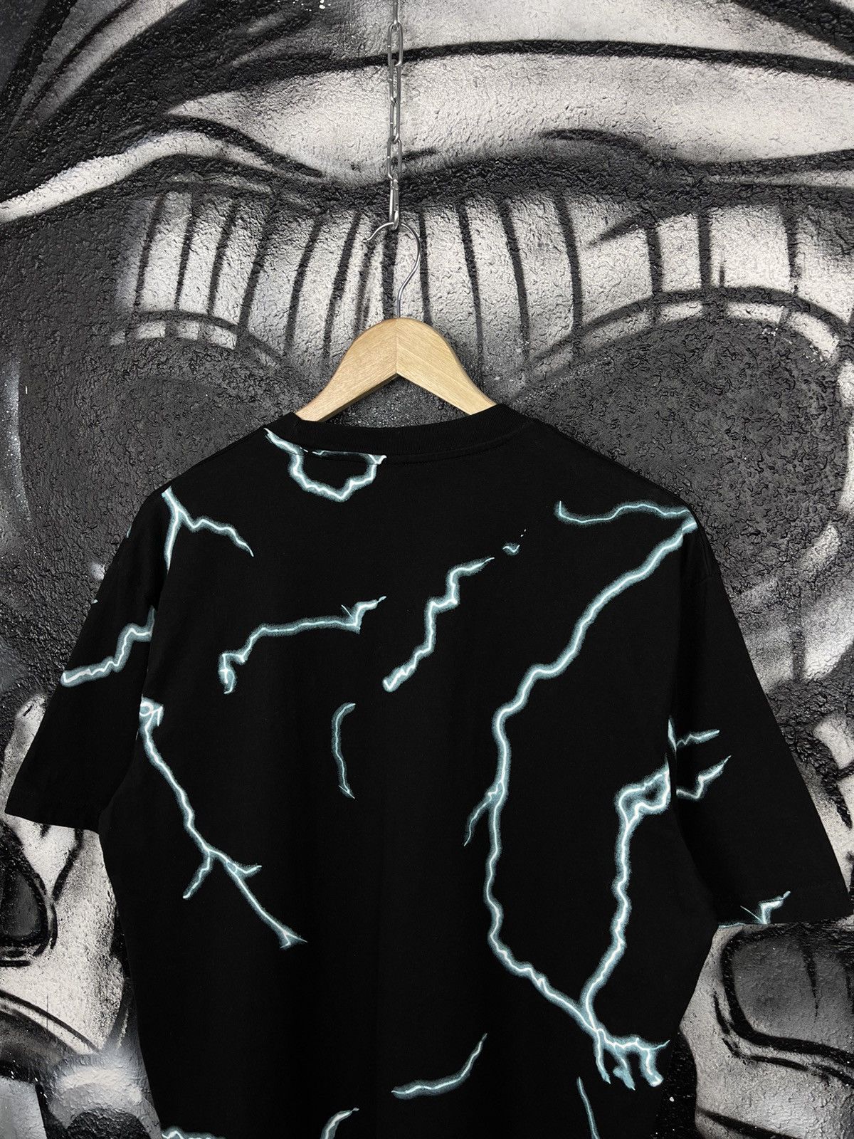 Band Tees ROUGH Y2K Black Squad Relaxed Fit Crazy Logo T-Shirt Size M Size US M / EU 48-50 / 2 - 7 Thumbnail