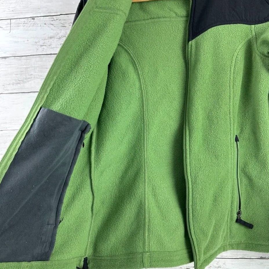 Vintage Columbia Women’s Size Small Green Full Zip Fleece Jacket Outdoor Casual Size S / US 4 / IT 40 - 4 Thumbnail