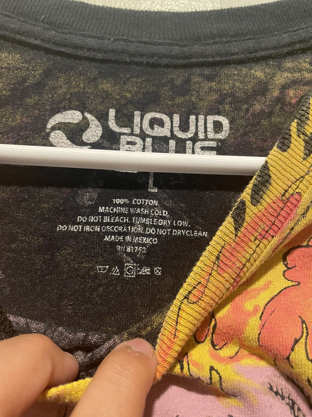 Liquid Blue Wolverine all over tee Size US L / EU 52-54 / 3 - 3 Thumbnail
