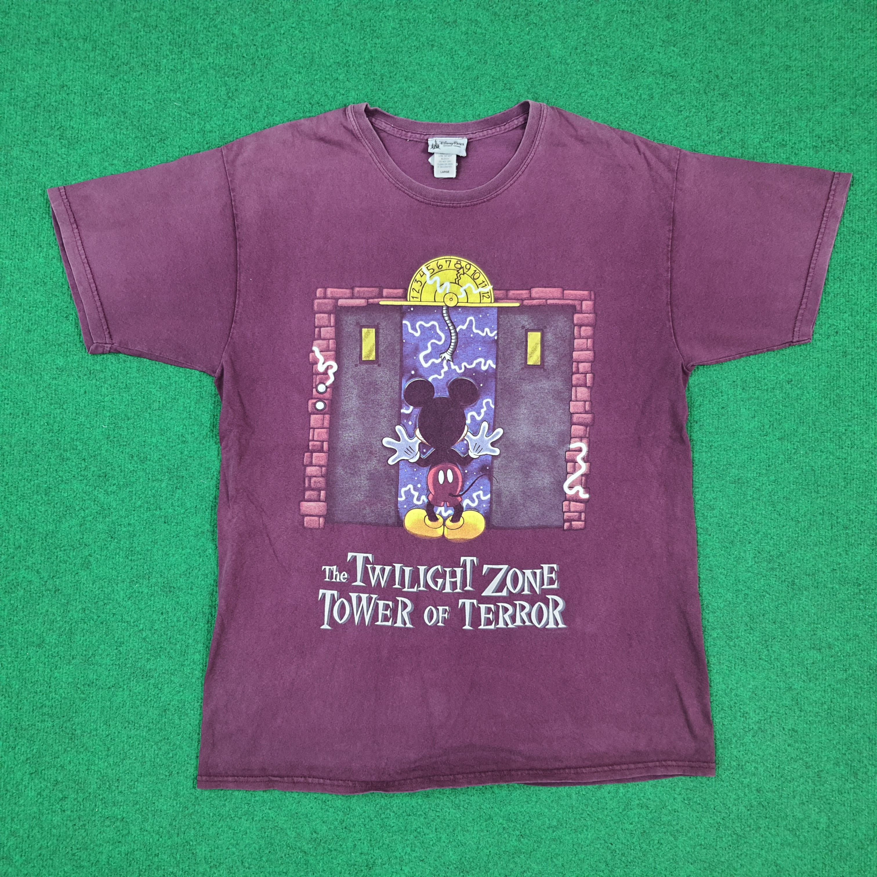 Disney Vintage Disney Mickey Mouse Elevator Tshirt C294N65 Size US L / EU 52-54 / 3 - 1 Thumbnail