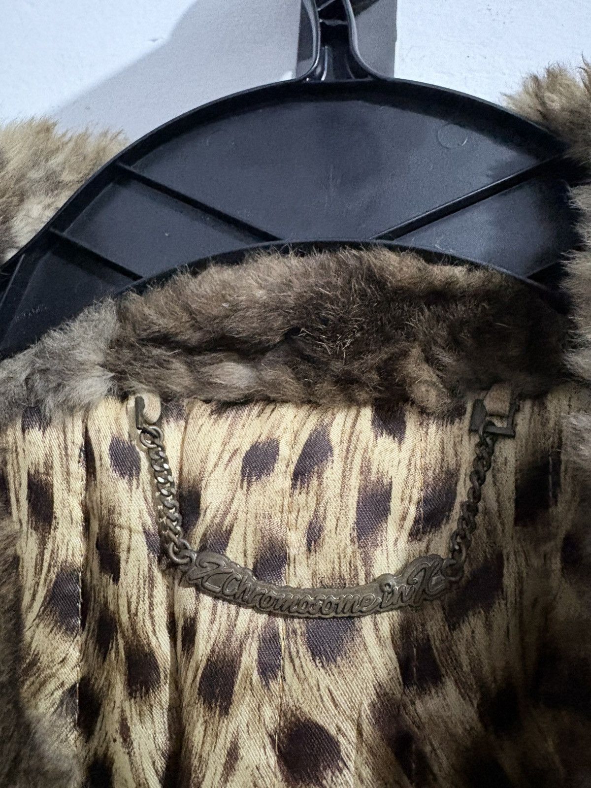 14th Addiction X chrome in X Fur Patina Style Leather Jacket Size US XS / EU 42 / 0 - 7 Thumbnail