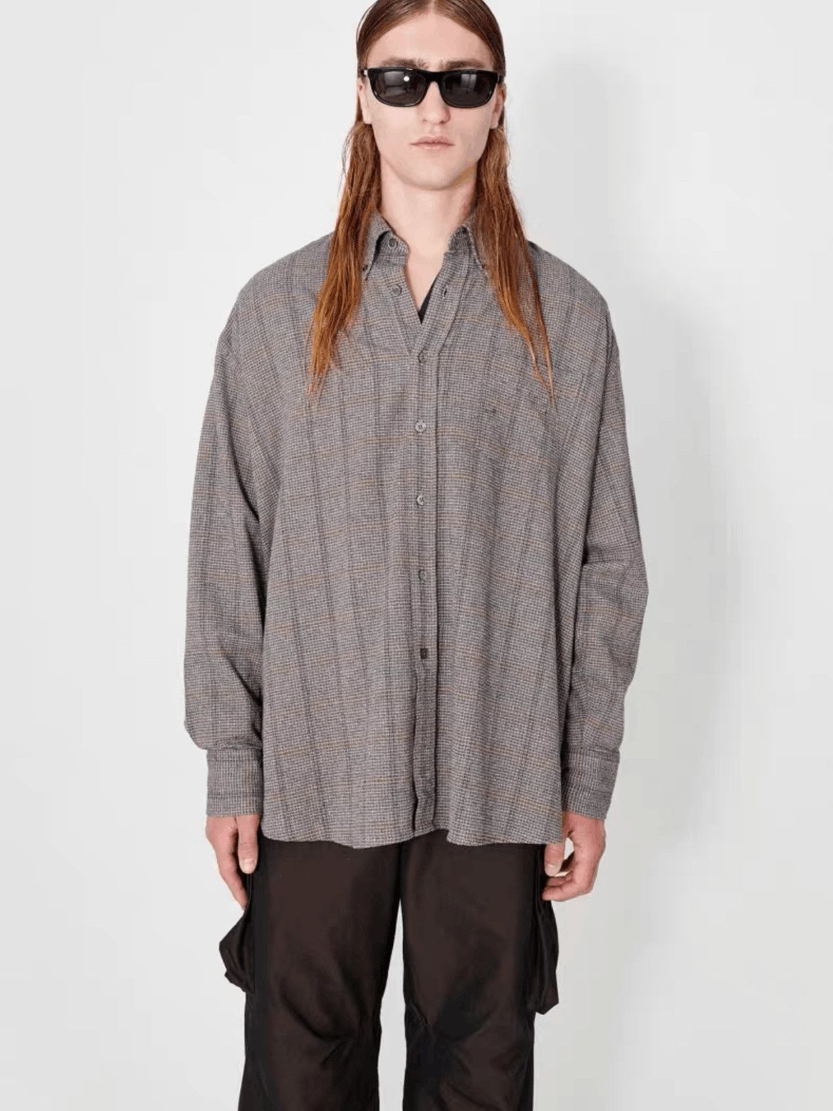 Our Legacy Our Legacy Sz 46 Our Legacy Boxy Mix Woven Shirt Jacket-25 Size US S / EU 44-46 / 1 - 6 Thumbnail