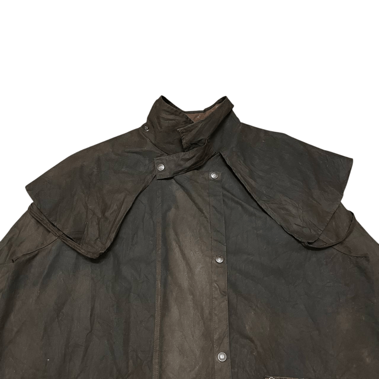 Man Made In Australia Vintage Driza Bon Waxed Riding Short Coat Size US XL / EU 56 / 4 - 2 Thumbnail