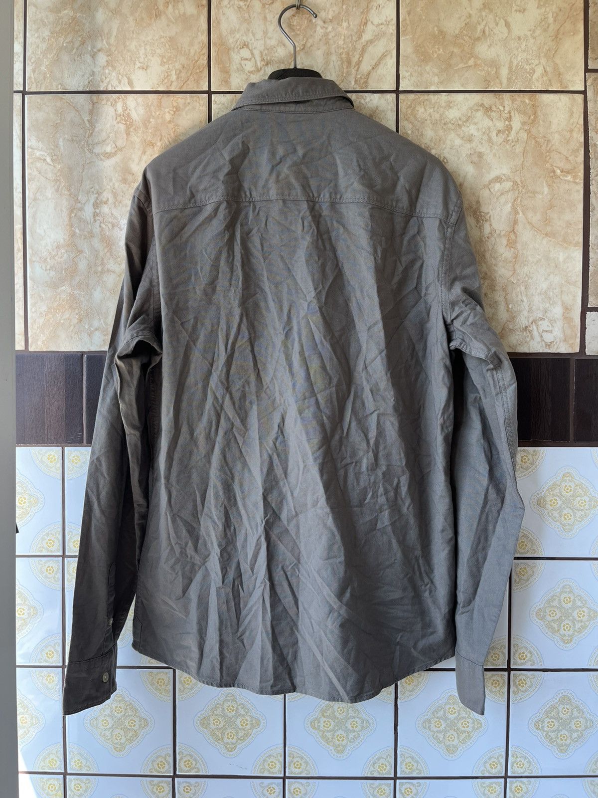 Allsaints Allsaints new grey up button shirt Size US S / EU 44-46 / 1 - 4 Thumbnail