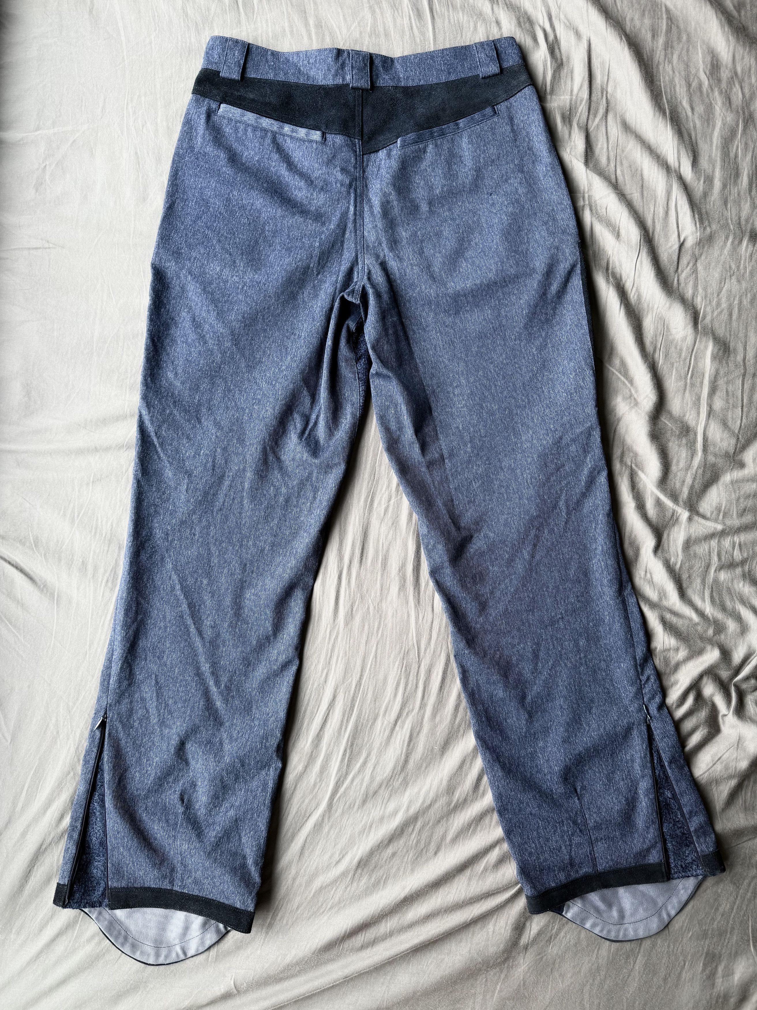 Kiko Kostadinov × Maison Margiela × XLIM XLIM SYNOPSIS 3 Blue Trousers Size US 30 / EU 46 - 3 Thumbnail