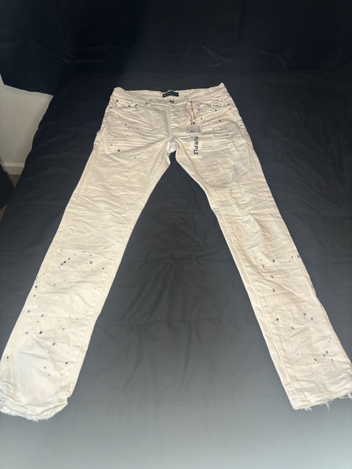 Purple Brand White purple jeans Size US 32 / EU 48 - 1 Thumbnail