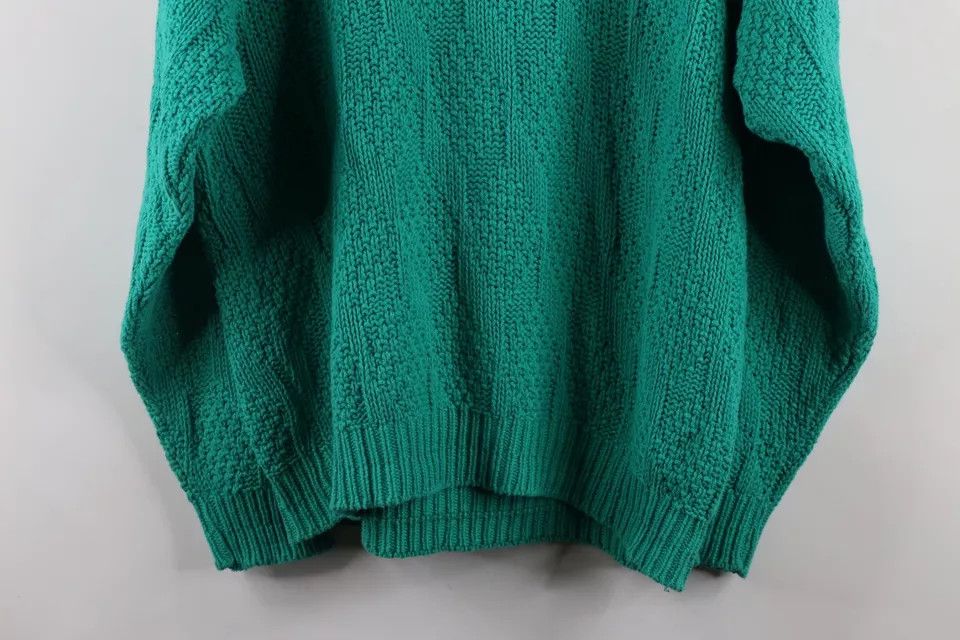 Vintage Vintage 90s Streetwear Textured Knit Crewneck Sweater USA Size US L / EU 52-54 / 3 - 10 Thumbnail
