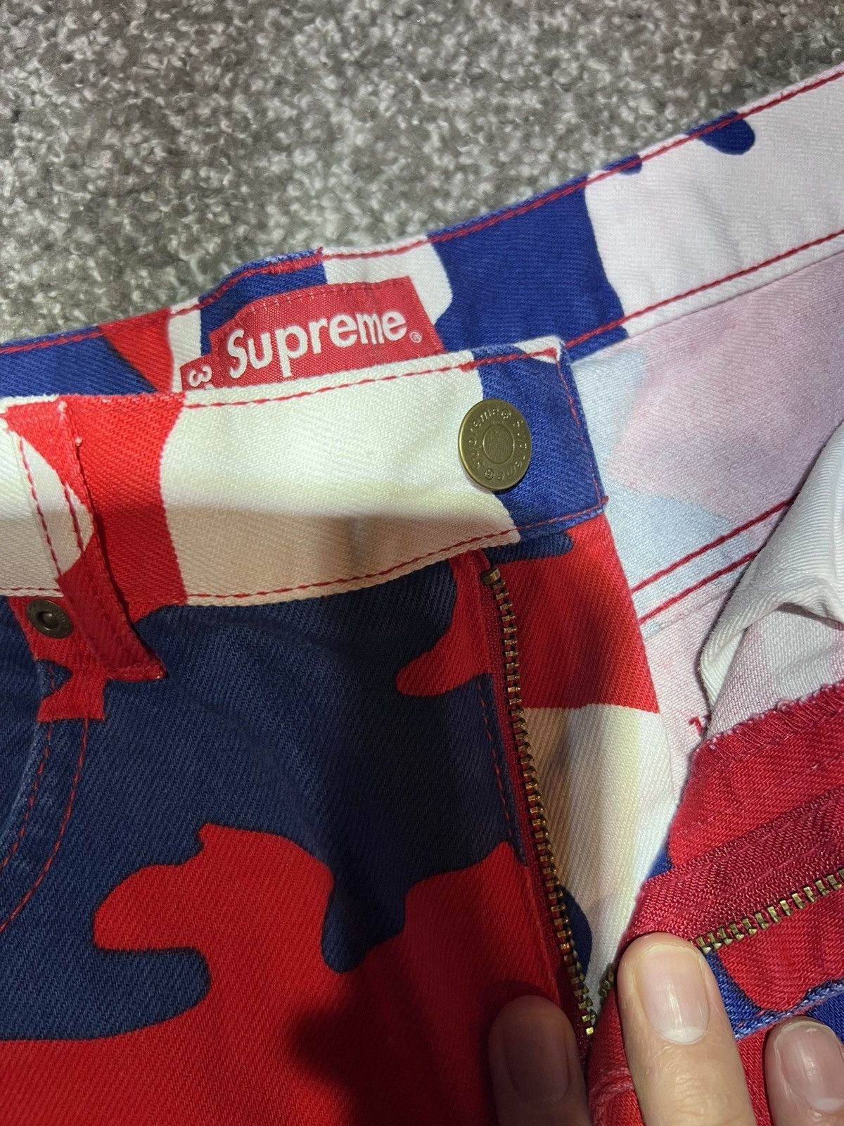 Supreme Supreme cutoff double knee denim painter short Size US 32 / EU 48 - 3 Thumbnail