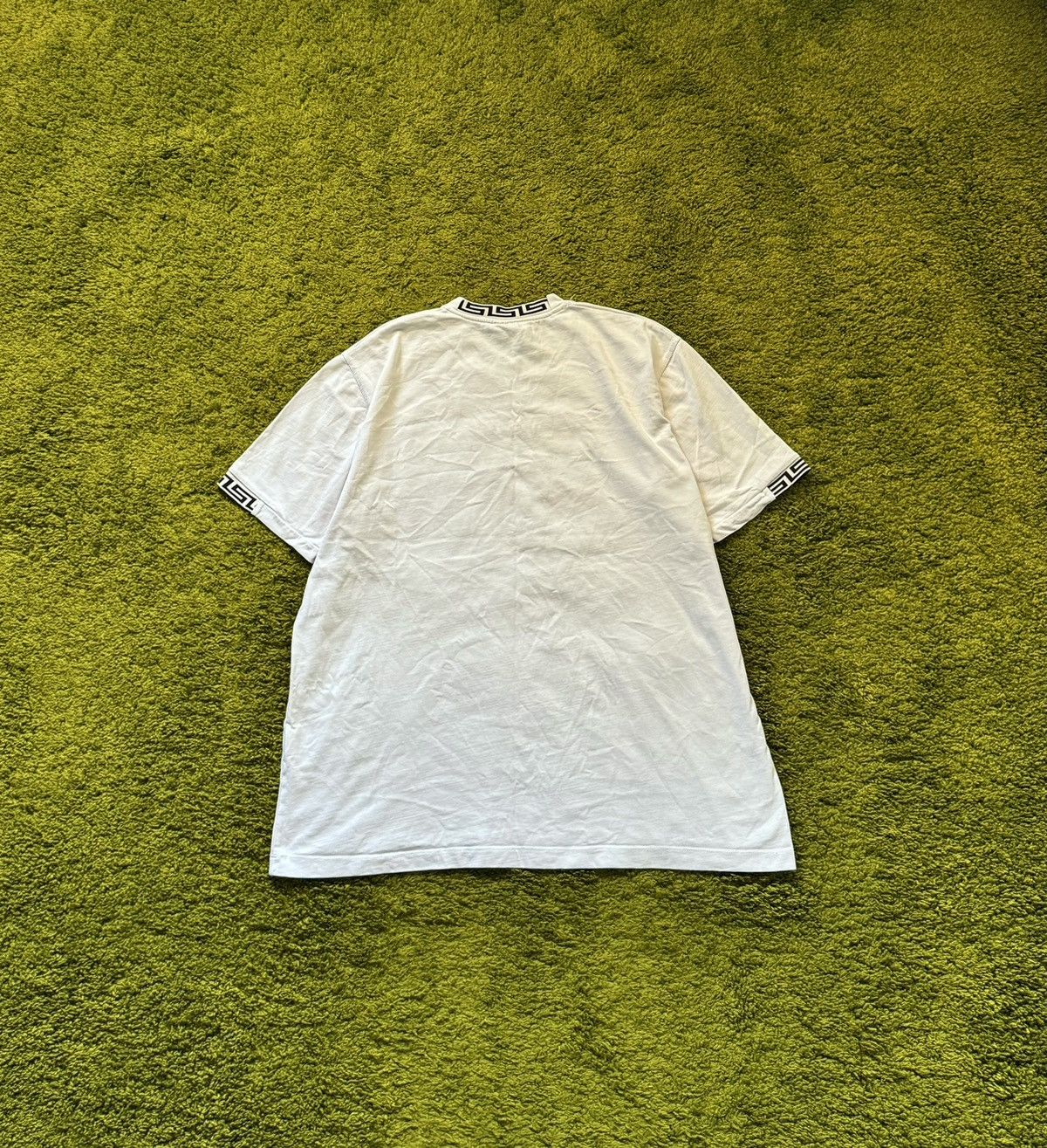 Designer × Versace × Versace Jeans Couture Versace Jeans Couture centre embroidered logo t-shirt Size US XL / EU 56 / 4 - 2 Thumbnail