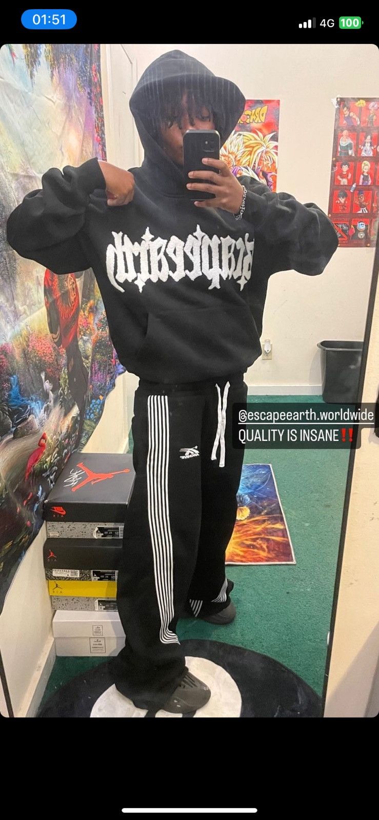 Other Escape earth hoodie Size US M / EU 48-50 / 2 - 3 Thumbnail