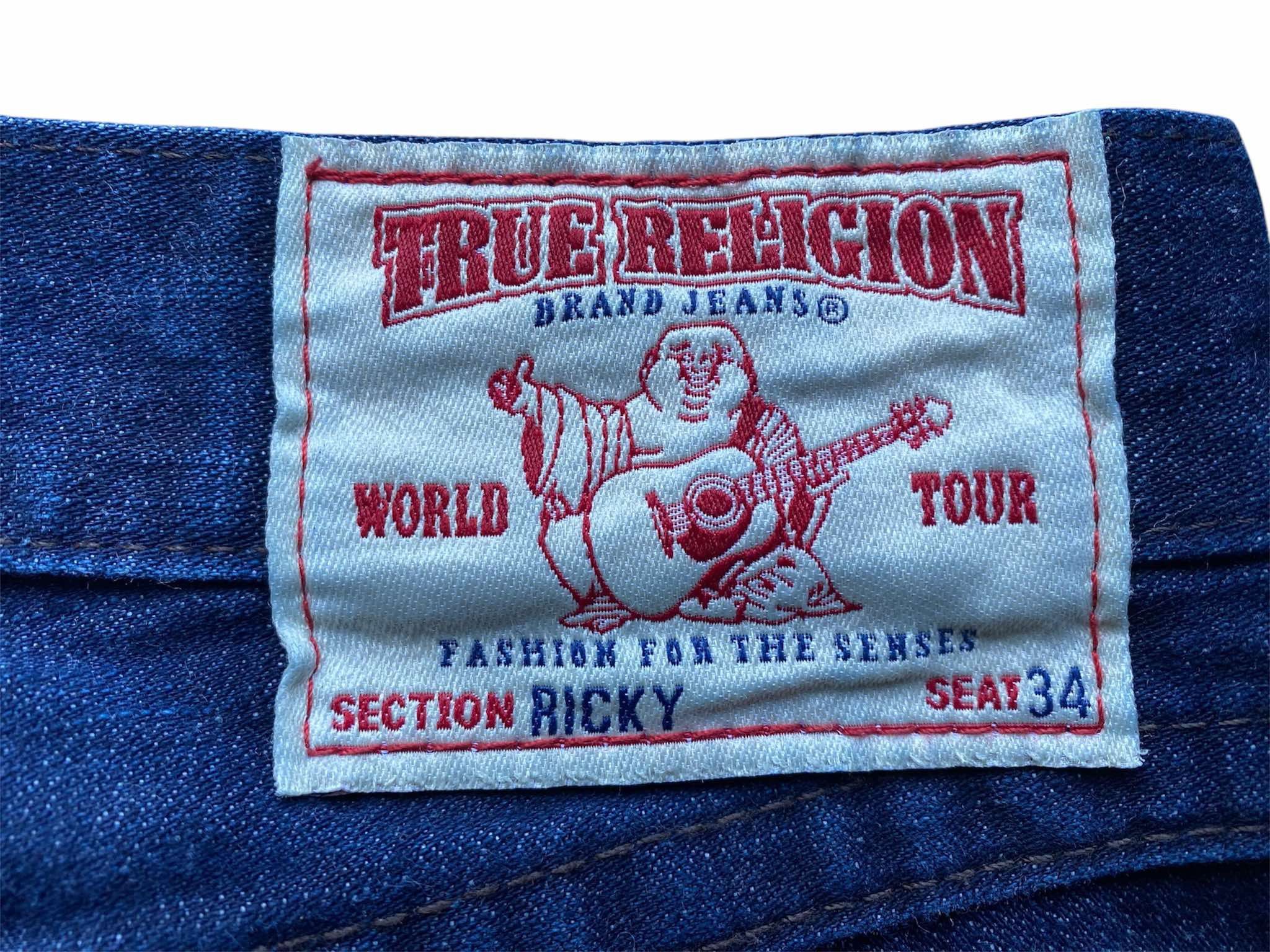 True Religion True Religion Ricky Denim Hoove Leather Size US 32 / EU 48 - 5 Thumbnail