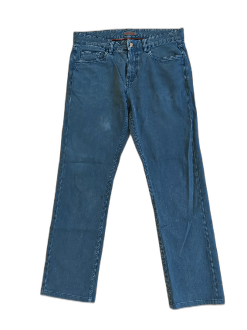 Ermenegildo Zegna Loro Piana Washed Denim Jeans Size US 33 - 1 Thumbnail