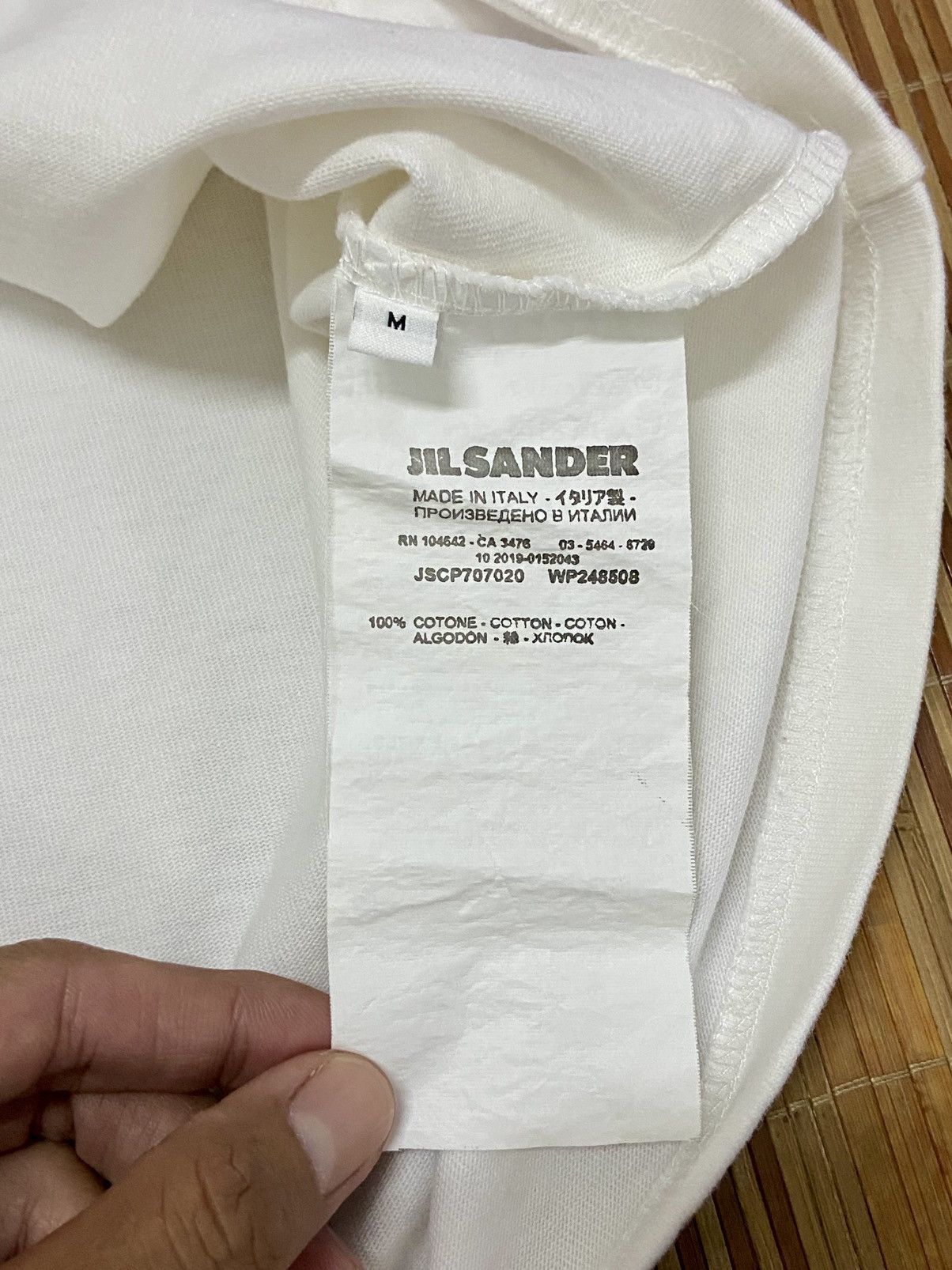 Jil Sander JILL SANDER OVERSIZED TEE Size US M / EU 48-50 / 2 - 15 Thumbnail