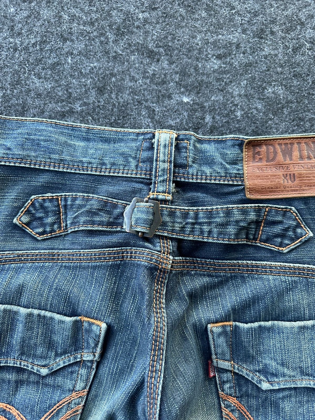 Edwin Vintage Mudwash Edwin Exclusive Flare Denim 30x33 D343 Size US 30 / EU 46 - 9 Thumbnail