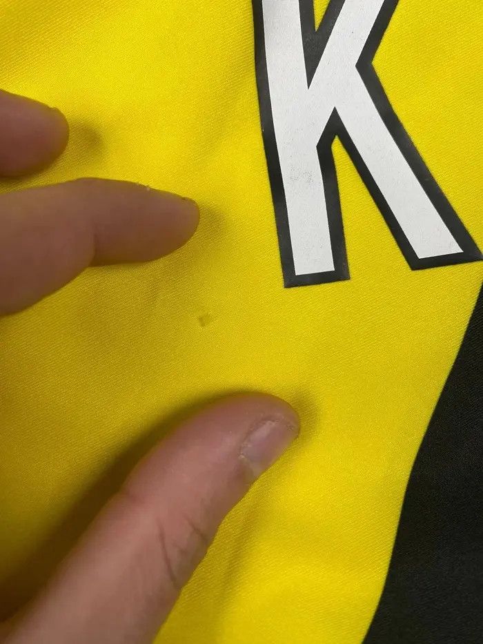 Nike Nike Borussia Dortmund 2005 2006 Kringe #6 Home Size US XL / EU 56 / 4 - 15 Thumbnail