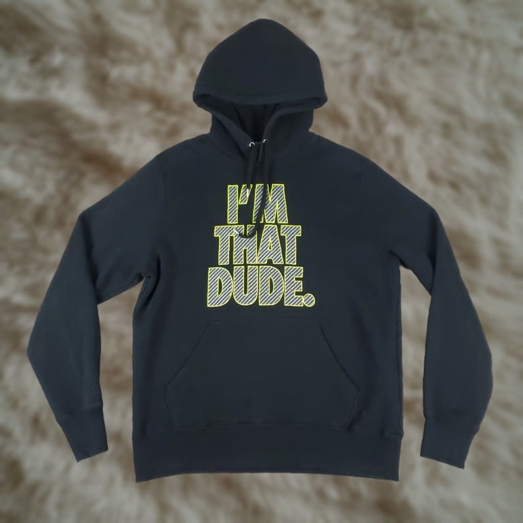 Nike Nike Hoodie Mens L Black Swoosh Pullover Sweatshirt Logo Mock Neck Adjustable Hooded All Seasons 90s Modern Outdoor Sports Mens Size US L / EU 52-54 / 3 - 1 Thumbnail