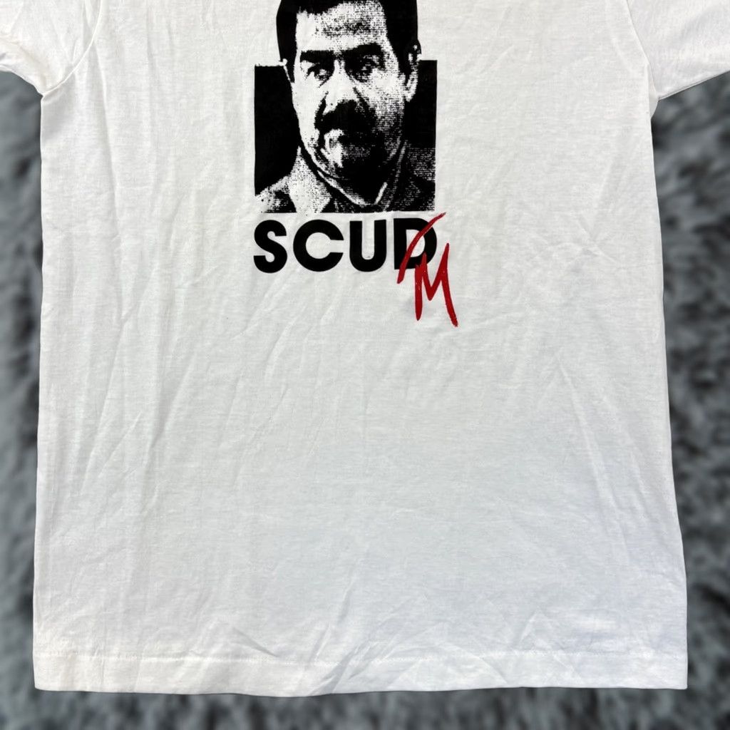 Vintage VINTAGE Saddam Hussein Shirt Mens Large White 90s Short Sleeve Iraq Desert Storm Shirt Size US L / EU 52-54 / 3 - 1 Thumbnail