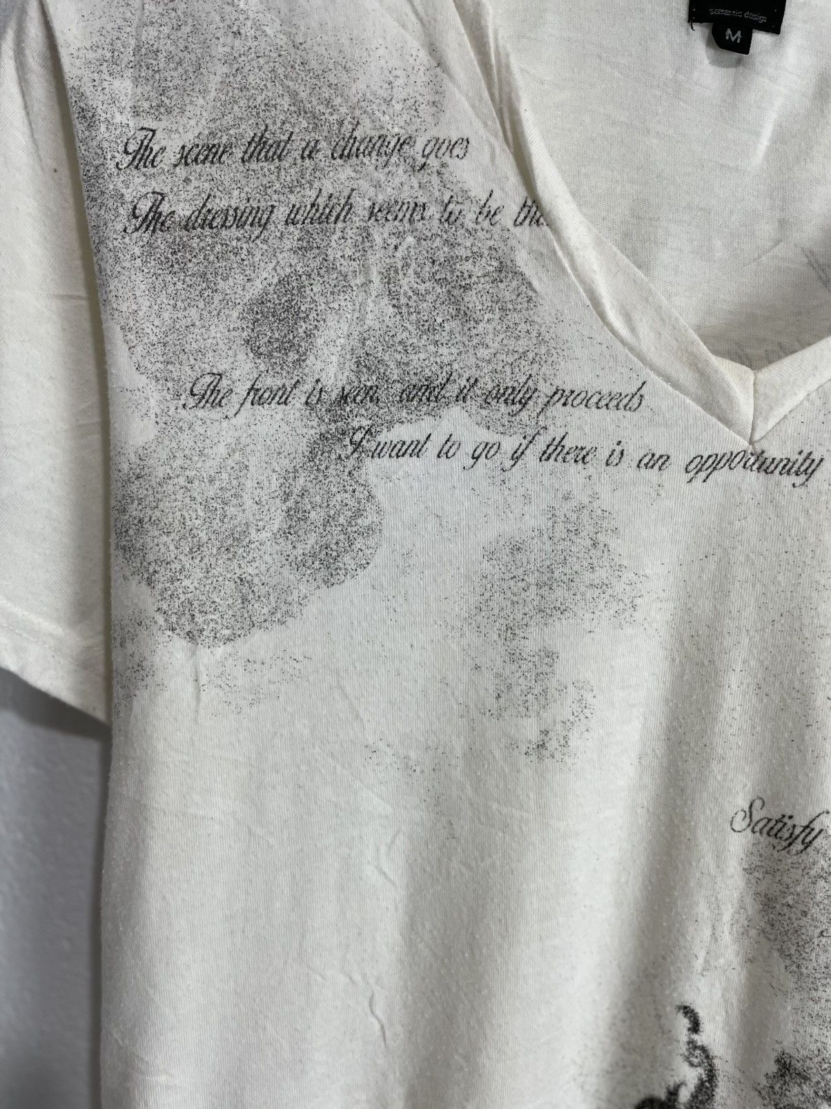 GOA Poem Smoke Skull tshirt Slim Fit Style Size US M / EU 48-50 / 2 - 4 Thumbnail
