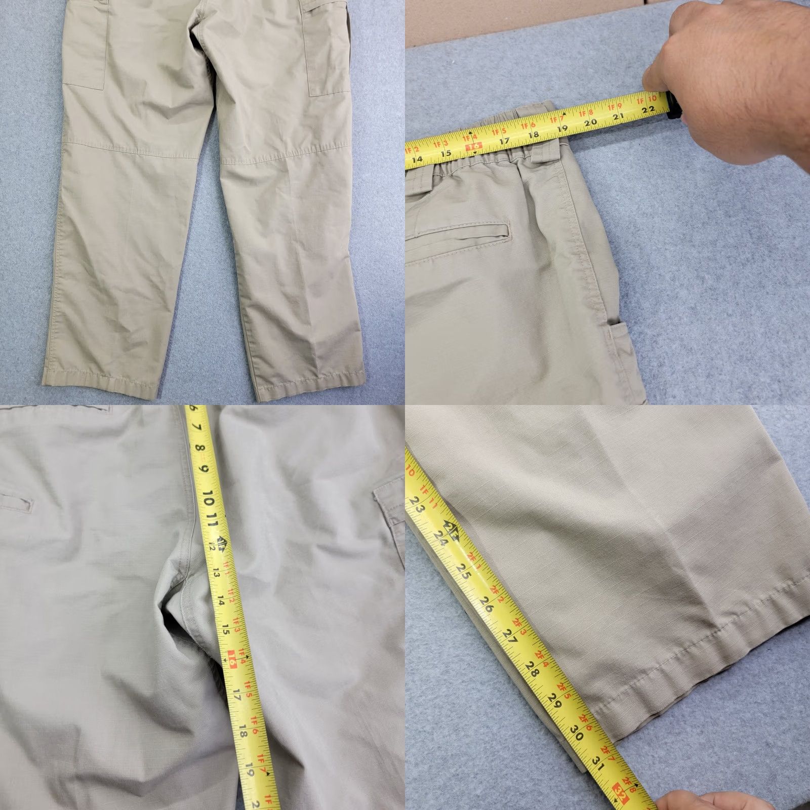 Vintage BLAUER pants mens 38x32 cargo ripstop 8835 TACTICAL OPERATIONAL SILVER TAN Size US 38 / EU 54 - 8 Thumbnail