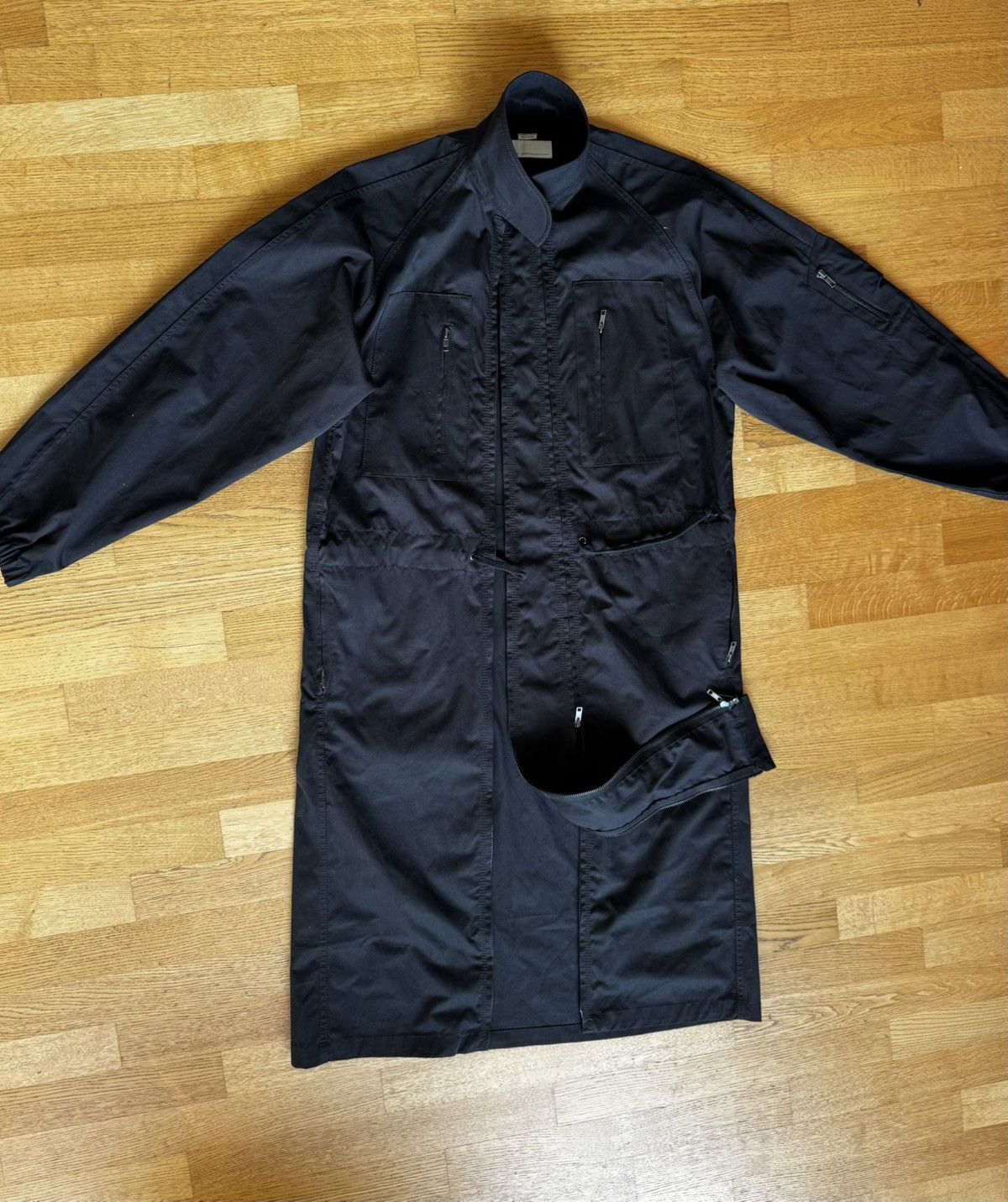 Random Identities €700 MA-1 Bomber Coat // double zip Size US L / EU 52-54 / 3 - 1 Thumbnail