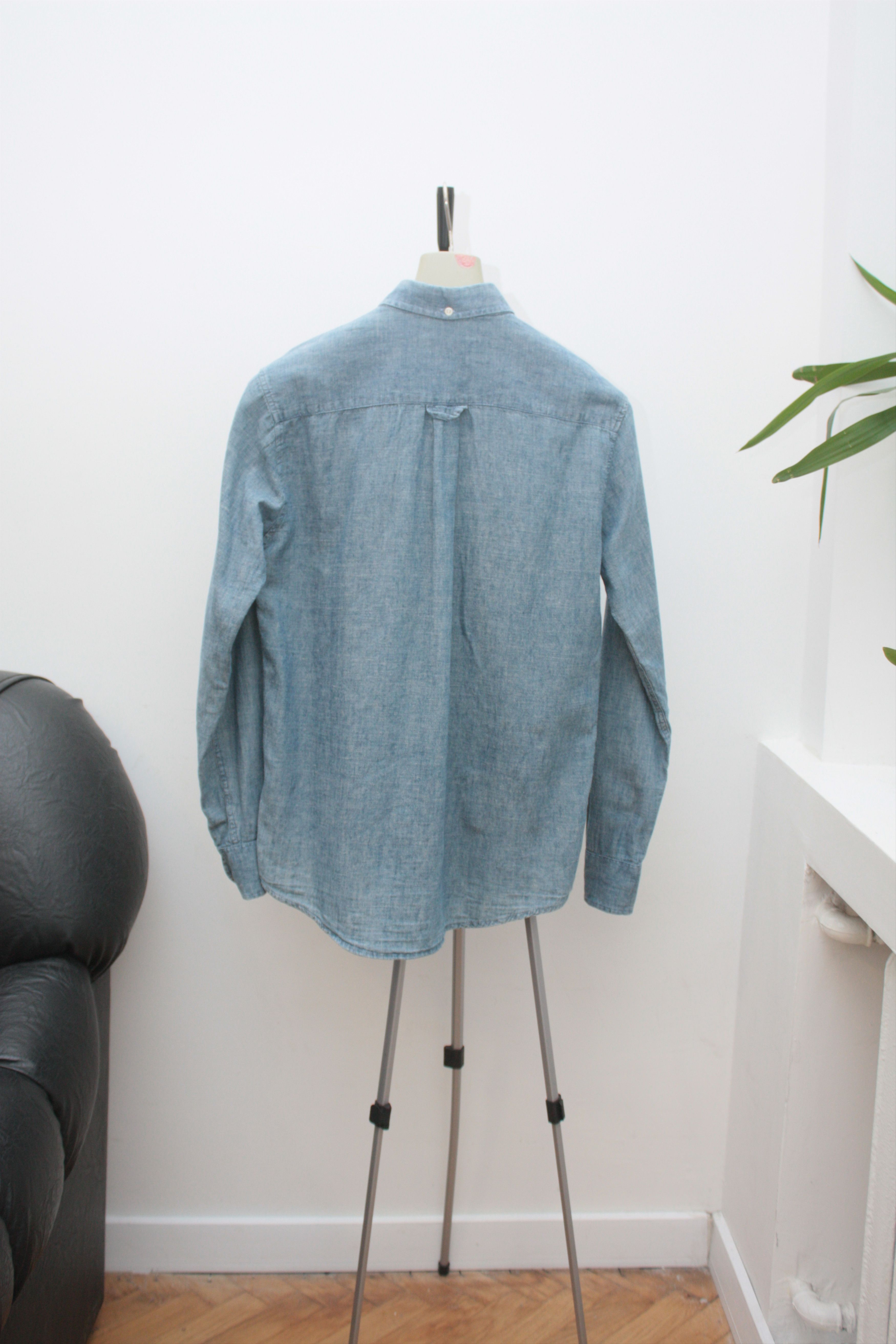 Our Legacy Our Legacy Blue Long Sleeve Shirt Men's Small Size US S / EU 44-46 / 1 - 5 Thumbnail