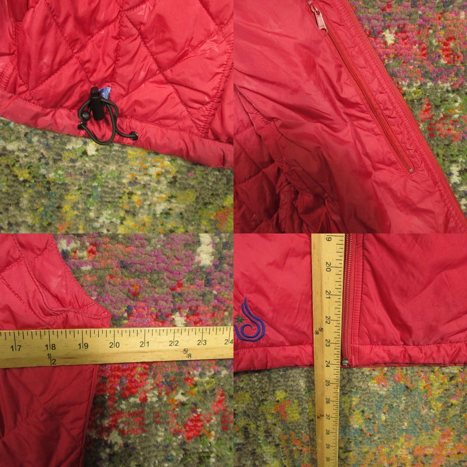 Pinko ISIS Puffer Vest Women’s 10 Pink Quilted Full Zip Lightweight Thermolite Vest Size L / US 10 / IT 46 - 8 Thumbnail