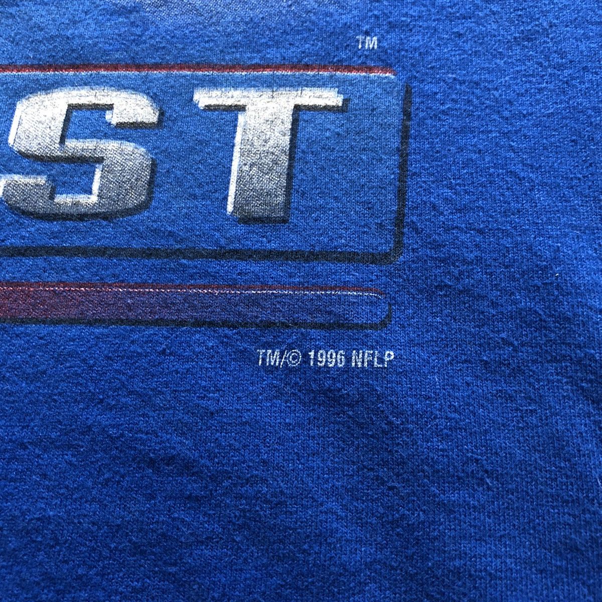NFL × Vintage Vintage 90s New York Giants NFL Single Stich Tshirt Size US M / EU 48-50 / 2 - 4 Thumbnail