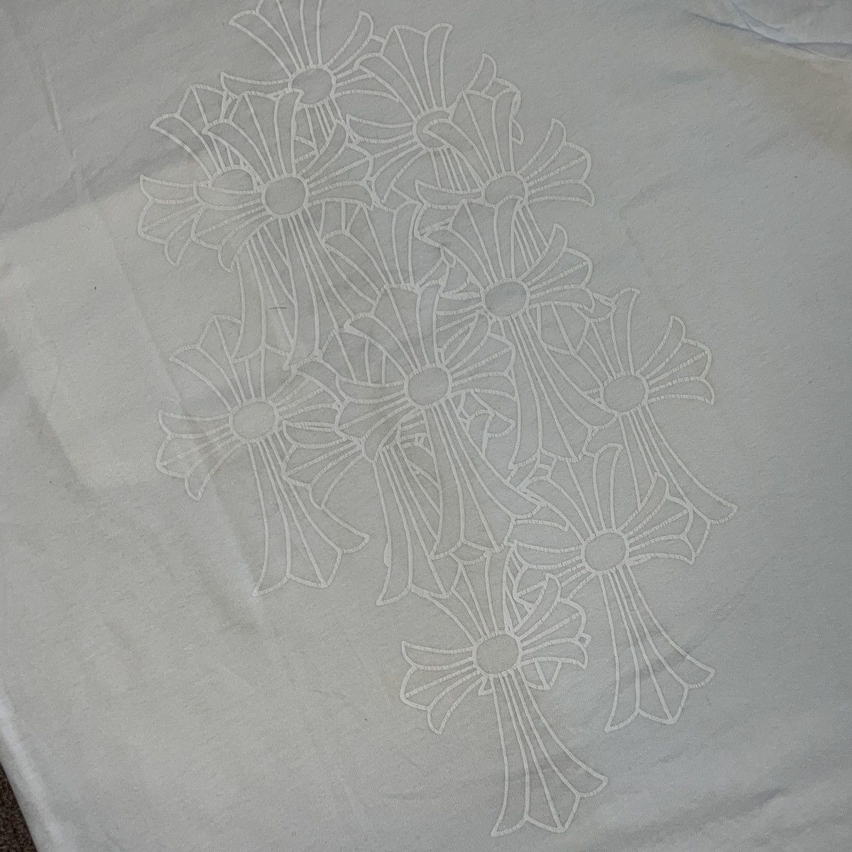 Chrome Hearts × Vintage *Rare* Chrome Hearts Cross Tee Size US S / EU 44-46 / 1 - 13 Thumbnail