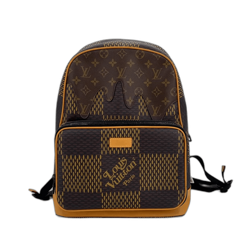 Louis Vuitton Louis Vuitton Nigo Brown Logo Backpack Size ONE SIZE - 1 Thumbnail