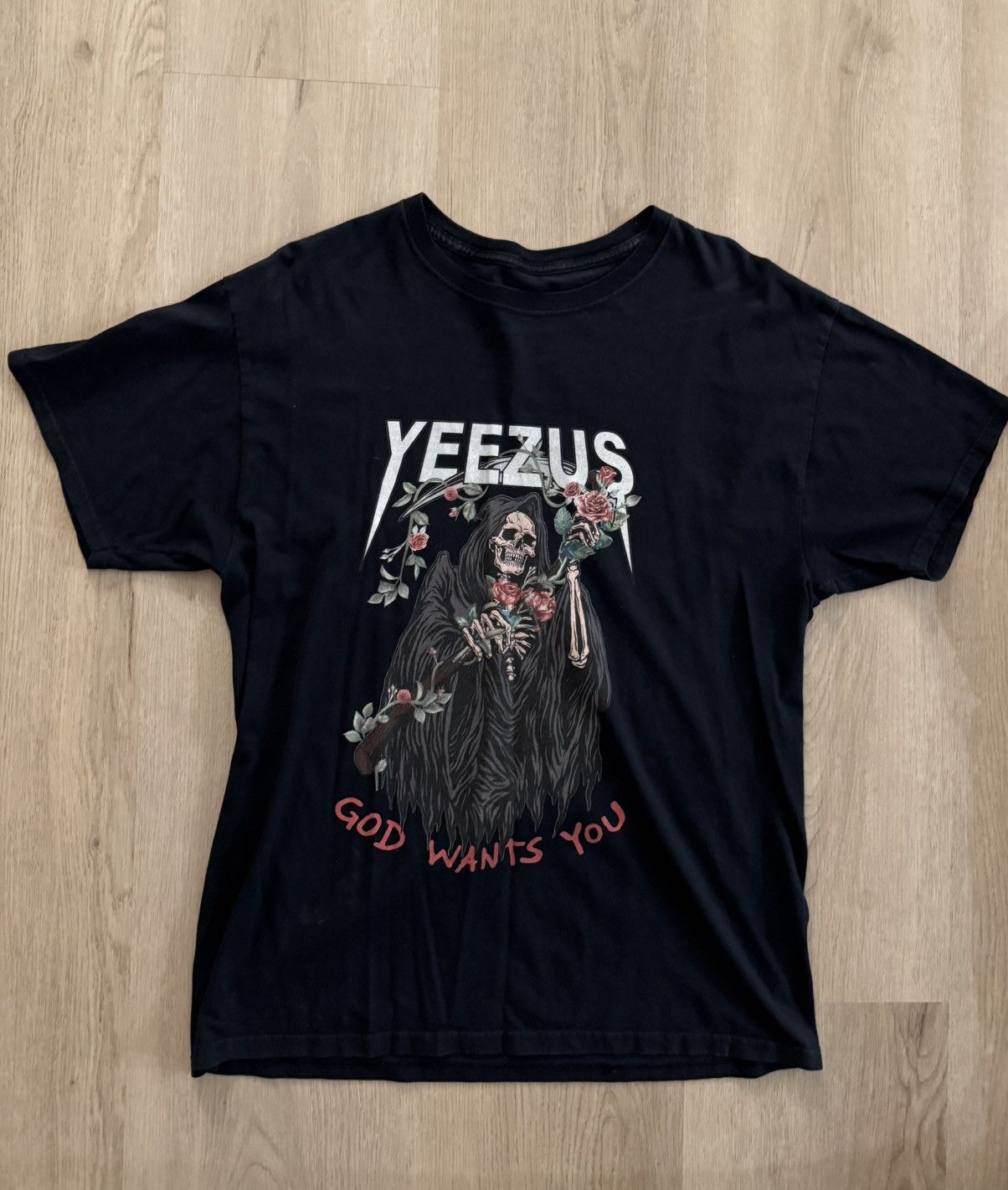 Other Black Yeezus Graphic Tee Size US L / EU 52-54 / 3 - 1 Thumbnail