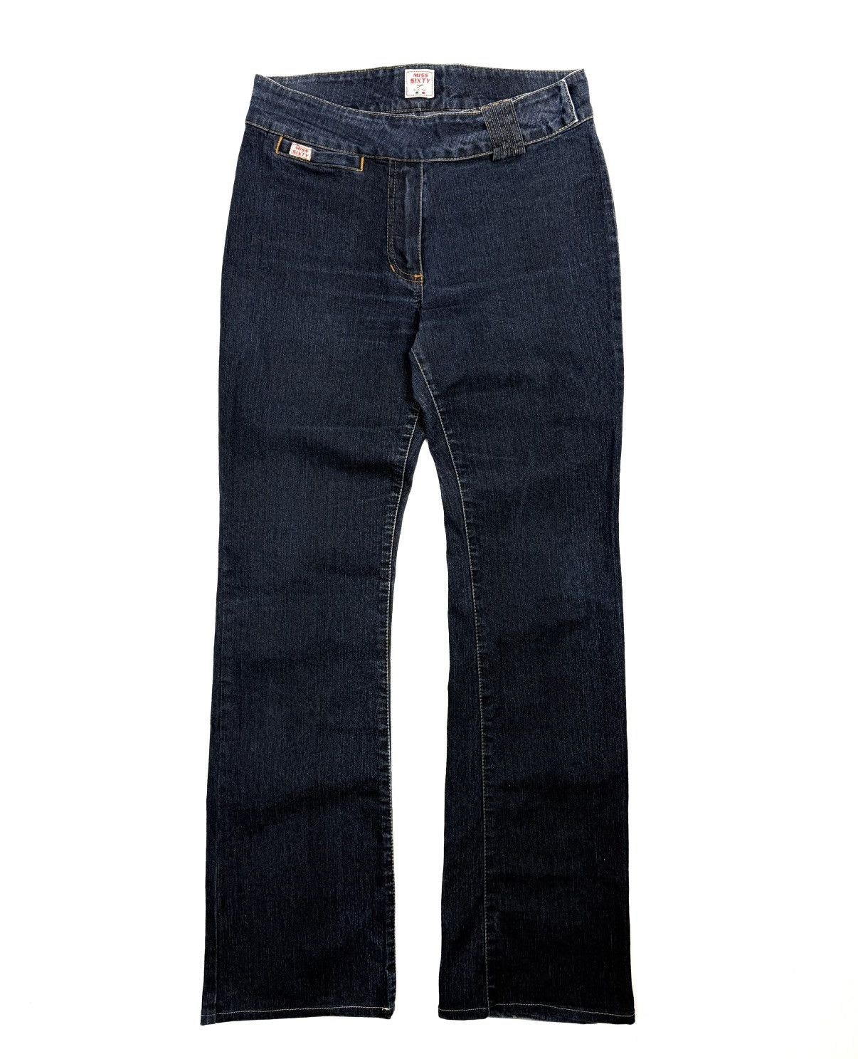 Miss Sixty Miss Sixty 00s Bootcut Navy Denim Jeans Vintage Japan Y2K Size 31" - 1 Thumbnail