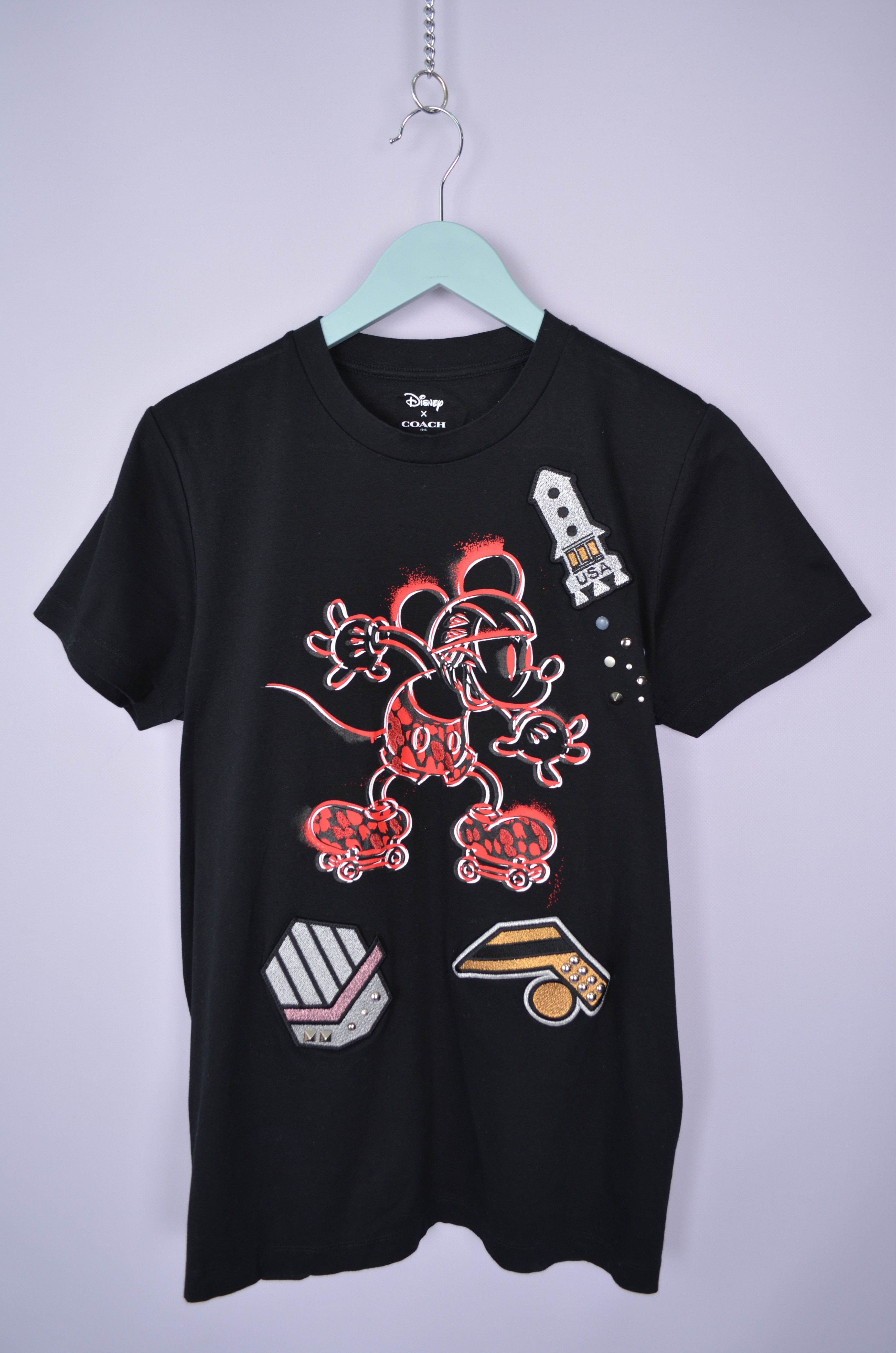 Coach Disney X Coach WOMEN'S Signature Mickey Mouse T Shirt | Grailed