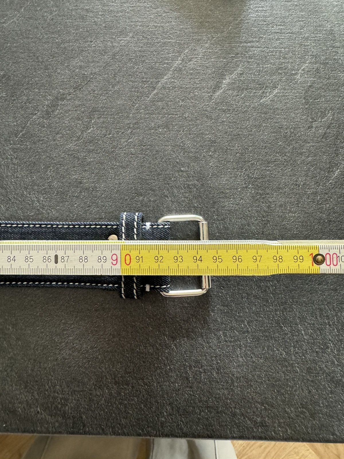 Acne Studios × Designer Acne studios denim belt super rare avant garde Size 30 - 4 Thumbnail