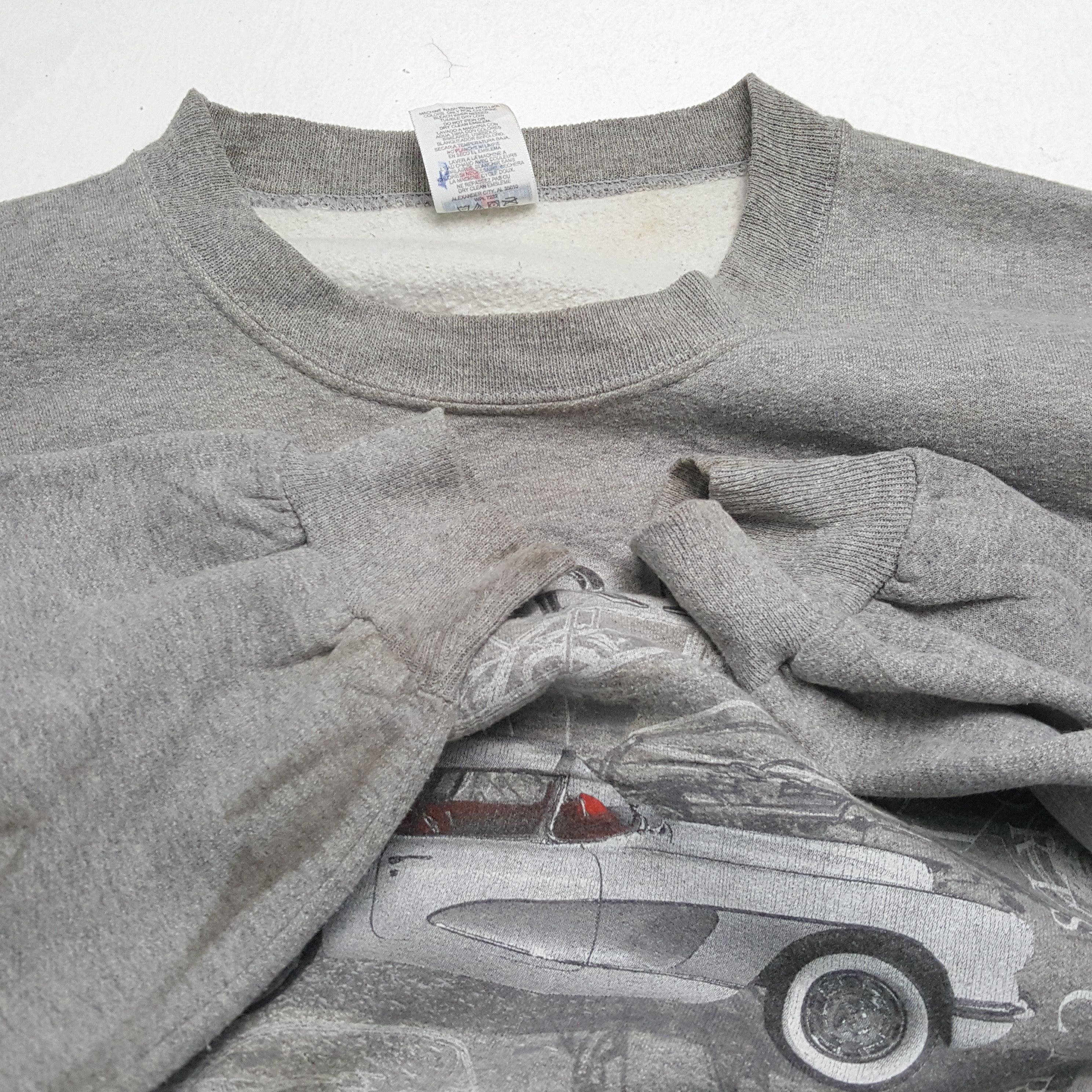 Vintage AMERICAN Classic SPORTS CAR Streetwear Style Sweatshirt Size US XL / EU 56 / 4 - 7 Thumbnail