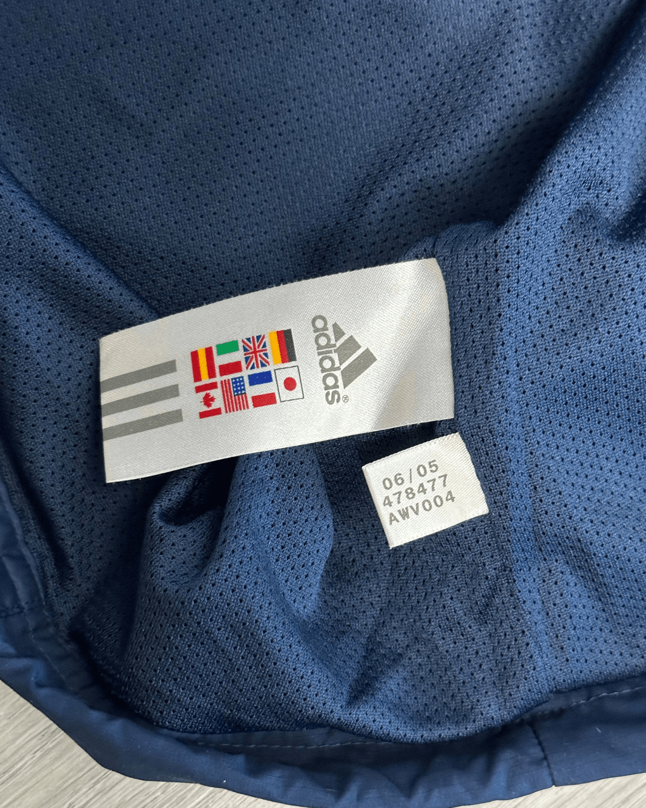 Adidas × Vintage Vintage 2005 Adidas ClimaLite Men's Navy Track Jacket - XL Size US XL / EU 56 / 4 - 10 Thumbnail